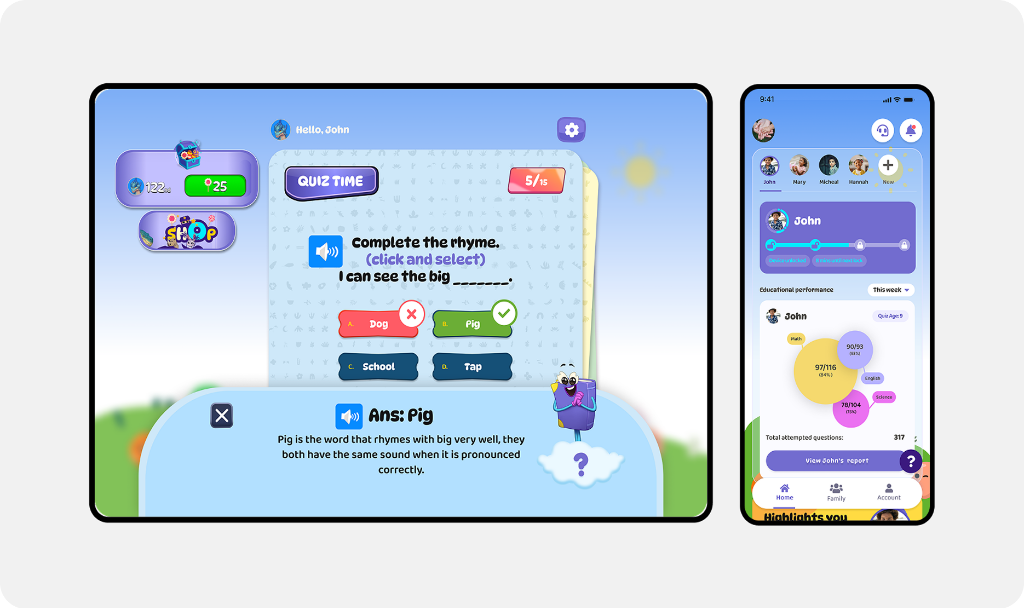 ApplatchKids App - Education & Parental Control
